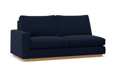 Harper Left Arm Apartment Size Sofa :: Leg Finish: Natural / Configuration: LAF - Chaise on the Left