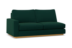 Harper Left Arm Apartment Size Sofa :: Leg Finish: Natural / Configuration: LAF - Chaise on the Left
