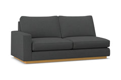 Harper Left Arm Apartment Size Sofa :: Leg Finish: Natural / Configuration: LAF - Chaise on the Left