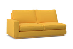 Harper Left Arm Apartment Size Sofa :: Leg Finish: Natural / Configuration: LAF - Chaise on the Left