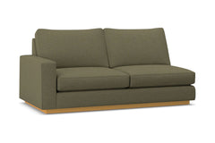 Harper Left Arm Apartment Size Sofa :: Leg Finish: Natural / Configuration: LAF - Chaise on the Left