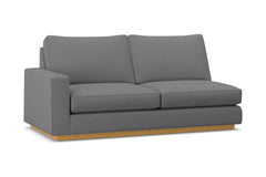 Harper Left Arm Apartment Size Sofa :: Leg Finish: Natural / Configuration: LAF - Chaise on the Left