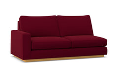 Harper Left Arm Apartment Size Sofa :: Leg Finish: Natural / Configuration: LAF - Chaise on the Left