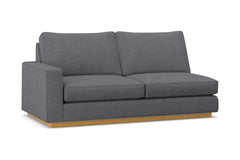 Harper Left Arm Apartment Size Sofa :: Leg Finish: Natural / Configuration: LAF - Chaise on the Left