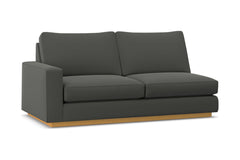 Harper Left Arm Apartment Size Sofa :: Leg Finish: Natural / Configuration: LAF - Chaise on the Left