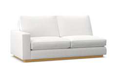 Harper Left Arm Apartment Size Sofa :: Leg Finish: Natural / Configuration: LAF - Chaise on the Left