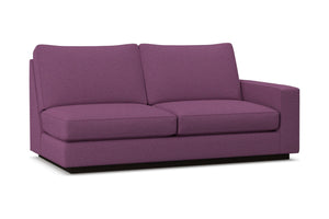 Harper Right Arm Apartment Size Sofa :: Leg Finish: Espresso / Configuration: RAF - Chaise on the Right