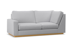 Harper Left Arm Corner Apt Size Sofa :: Leg Finish: Natural / Configuration: LAF - Chaise on the Left