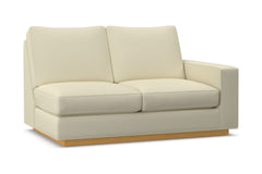 Harper Right Arm Loveseat :: Leg Finish: Natural / Configuration: RAF - Chaise on the Right