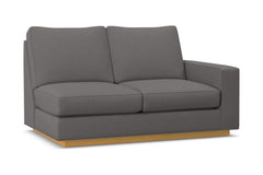 Harper Right Arm Loveseat :: Leg Finish: Natural / Configuration: RAF - Chaise on the Right