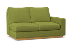 Harper Right Arm Loveseat :: Leg Finish: Natural / Configuration: RAF - Chaise on the Right