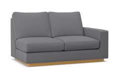 Harper Right Arm Loveseat :: Leg Finish: Natural / Configuration: RAF - Chaise on the Right