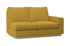 Harper Right Arm Loveseat :: Leg Finish: Natural / Configuration: RAF - Chaise on the Right