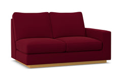 Harper Right Arm Loveseat :: Leg Finish: Natural / Configuration: RAF - Chaise on the Right