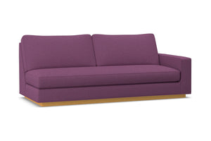 Harper Right Arm Sofa w/ Benchseat :: Leg Finish: Natural / Configuration: RAF - Chaise on the Right