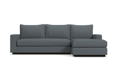 Harper Reversible Chaise Sleeper Sofa Bed :: Leg Finish: Espresso / Sleeper Option: Deluxe Innerspring Mattress