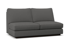 Harper Armless Apartment Size Sofa :: Leg Finish: Espresso