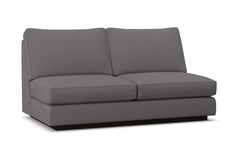 Harper Armless Apartment Size Sofa :: Leg Finish: Espresso