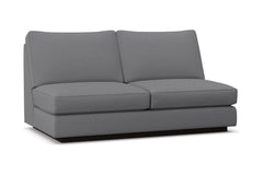 Harper Armless Apartment Size Sofa :: Leg Finish: Espresso