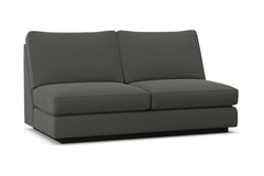 Harper Armless Apartment Size Sofa :: Leg Finish: Espresso