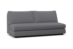 Harper Armless Sofa w/ Benchseat :: Leg Finish: Espresso