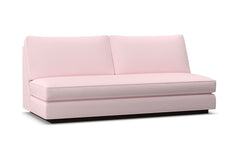 Harper Armless Sofa w/ Benchseat :: Leg Finish: Espresso