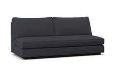 Harper Armless Sofa w/ Benchseat :: Leg Finish: Espresso