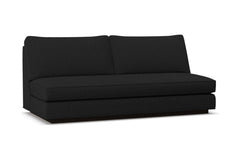 Harper Armless Sofa w/ Benchseat :: Leg Finish: Espresso