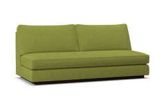 Harper Armless Sofa w/ Benchseat :: Leg Finish: Espresso