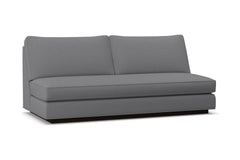 Harper Armless Sofa w/ Benchseat :: Leg Finish: Espresso