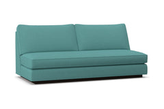 Harper Armless Sofa w/ Benchseat :: Leg Finish: Espresso