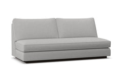 Harper Armless Sofa w/ Benchseat :: Leg Finish: Espresso