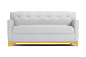 Harrison Ave Twin Size Sleeper Sofa Bed :: Leg Finish: Natural / Sleeper Option: Memory Foam Mattress