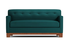 Harrison Ave Apartment Size Sofa :: Leg Finish: Pecan / Size: Apartment Size - 68.5&quot;w