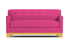 Harrison Ave Apartment Size Sleeper Sofa Bed :: Leg Finish: Natural / Sleeper Option: Memory Foam Mattress