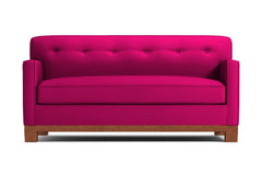 Harrison Ave Loveseat :: Leg Finish: Pecan / Size: Loveseat - 54"w