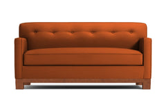 Harrison Ave Loveseat :: Leg Finish: Pecan / Size: Loveseat - 54&quot;w