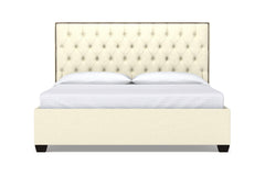 Huntley Drive Upholstered Bed :: Leg Finish: Espresso / Size: Queen Size