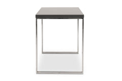 Kings Road Desk GREY/CHROME