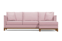 La Brea 2pc Sectional Sofa :: Leg Finish: Pecan / Configuration: RAF - Chaise on the Right