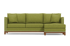 La Brea 2pc Sectional Sofa :: Leg Finish: Pecan / Configuration: RAF - Chaise on the Right