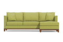 La Brea 2pc Sectional Sofa :: Leg Finish: Pecan / Configuration: RAF - Chaise on the Right