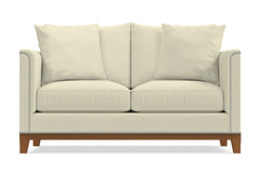 La Brea Apartment Size Sleeper Sofa Bed :: Leg Finish: Pecan / Sleeper Option: Memory Foam Mattress