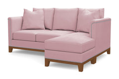 La Brea Reversible Chaise Sofa :: Leg Finish: Pecan