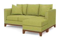 La Brea Reversible Chaise Sofa :: Leg Finish: Pecan