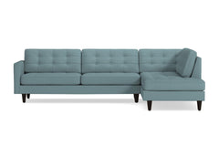 Lexington 2pc Sectional Sofa :: Leg Finish: Espresso / Configuration: RAF - Chaise on the Right