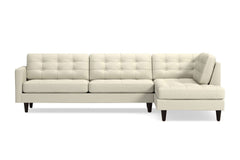 Lexington 2pc Sectional Sofa :: Leg Finish: Espresso / Configuration: RAF - Chaise on the Right