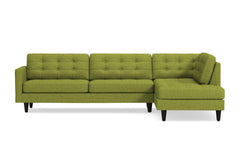 Lexington 2pc Sectional Sofa :: Leg Finish: Espresso / Configuration: RAF - Chaise on the Right