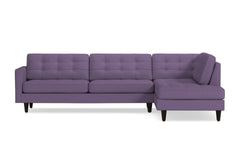 Lexington 2pc Sectional Sofa :: Leg Finish: Espresso / Configuration: RAF - Chaise on the Right