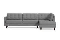 Lexington 2pc Sectional Sofa :: Leg Finish: Espresso / Configuration: RAF - Chaise on the Right